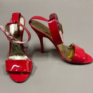 GUESS by Marciano Red Patent Leather Heels